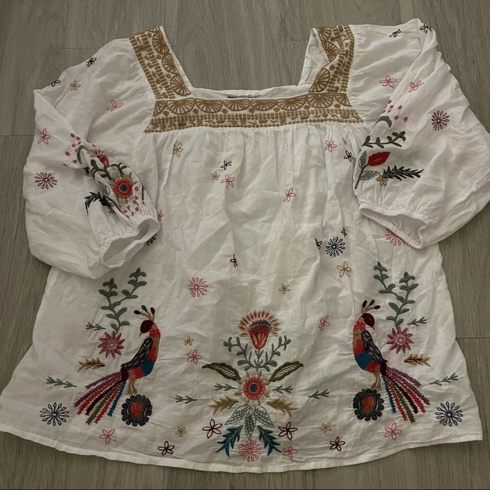 JOHNNY WAS Lucy Artisan Blouse